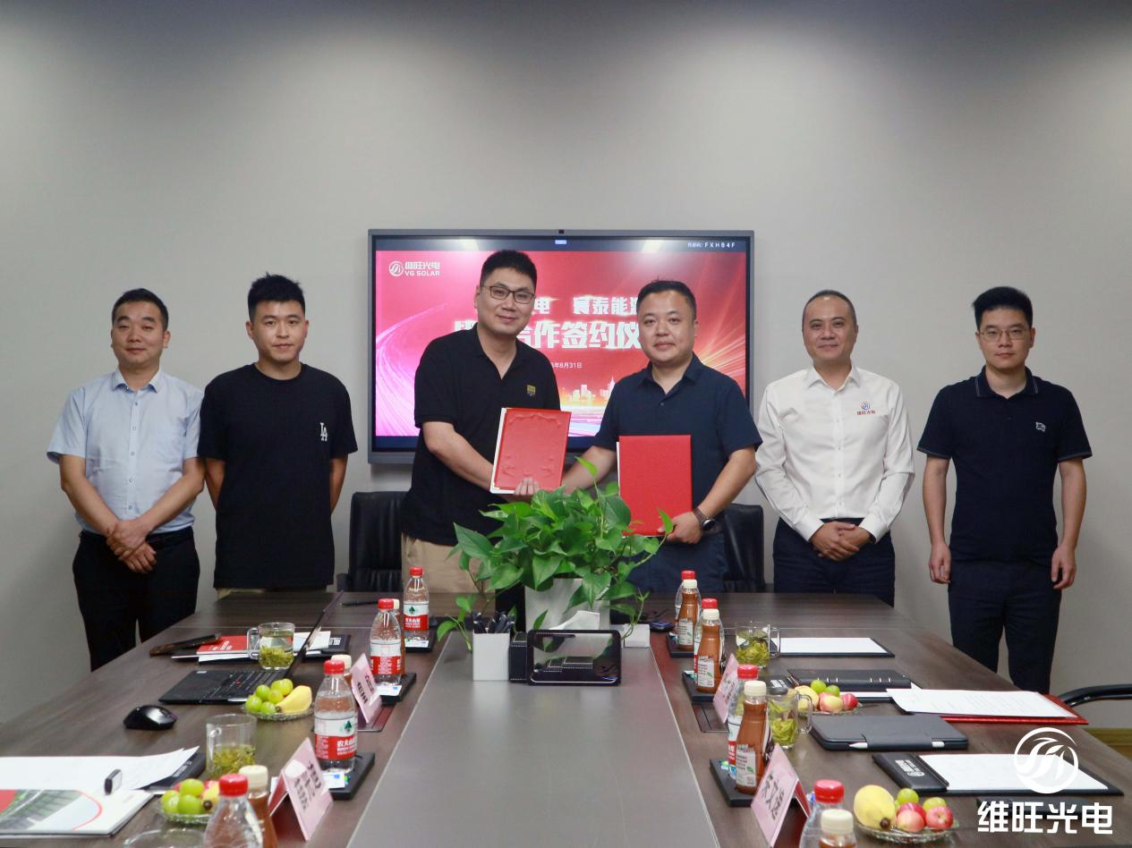 维旺光电与寰泰能源签署战略合作协议