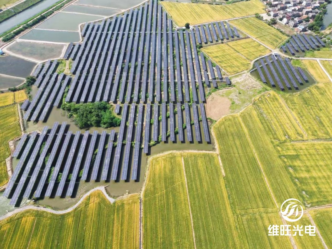 苏南最大规模光伏电站并网投运！维旺光电「启航」跟踪系统助力绿色能源发展
